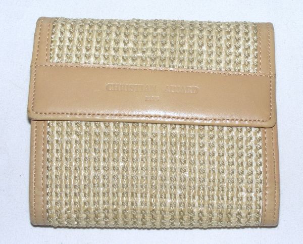 CHRISTIAN AUJARD Wホック二つ折り財布 810125BL276L拍卖