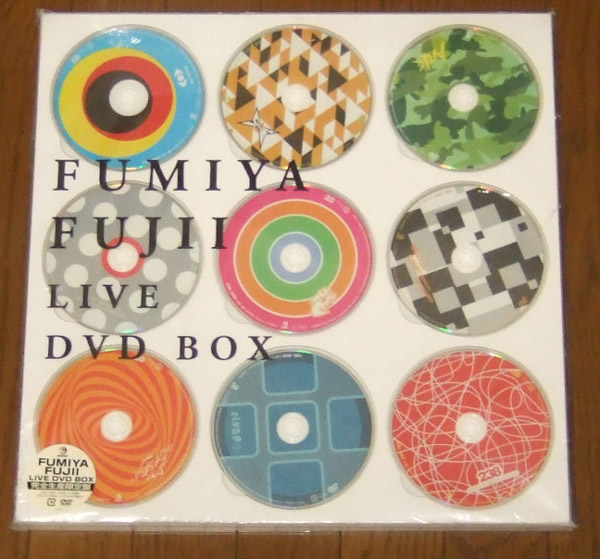 新品 FUMIYA FUJII LIVE DVD BOX 藤井フミヤ拍卖
