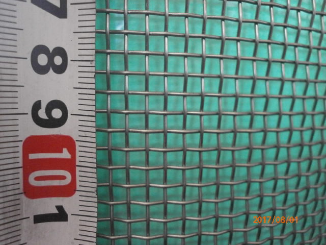 金網・空間3.1m/m目×線径0.8 φ ステンレス平織金網(20-6.5)拍卖