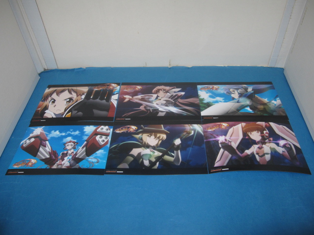 CD 戦姫絶唱シンフォギアAXZ キャラクターソング ゲーマーズ特典プロマイド 6枚セット拍卖