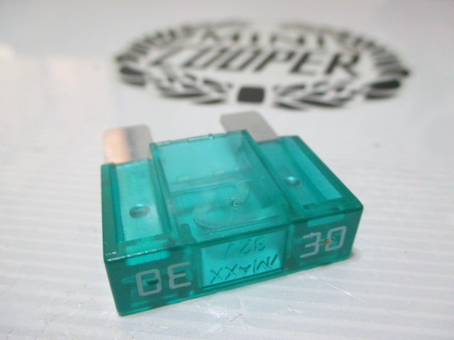 86★新品★ミニ用 メインヒューズ 30アンペアー ★1★定形外郵便で★★国内一律120円です★拍卖