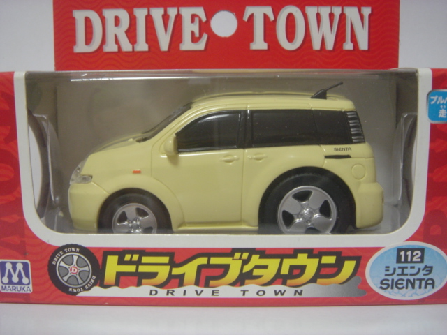 ドライブタウン/プルバックカー△シエンタ SIENTA (黄)拍卖