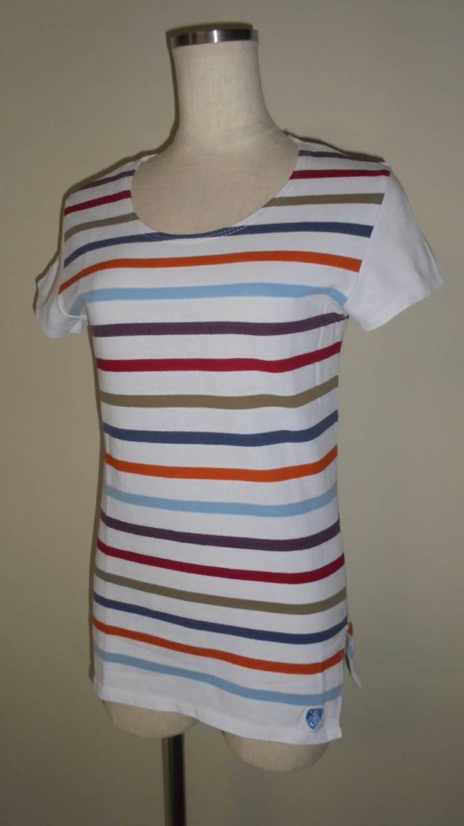 ORCIVAL オーシバル ボーダーバスクシャツ オーチバル マルチカラー拍卖