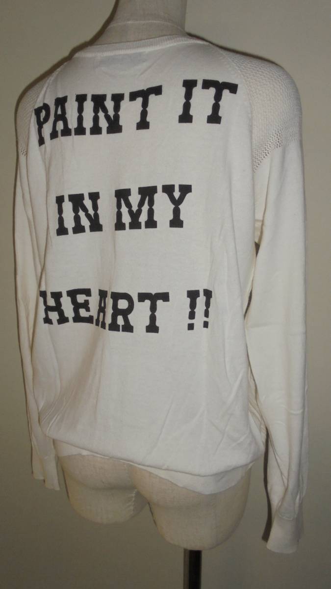 ロデオクラウンズ Rodeo Crowns カーディガン 白系 ショルダーネットパネル拍卖