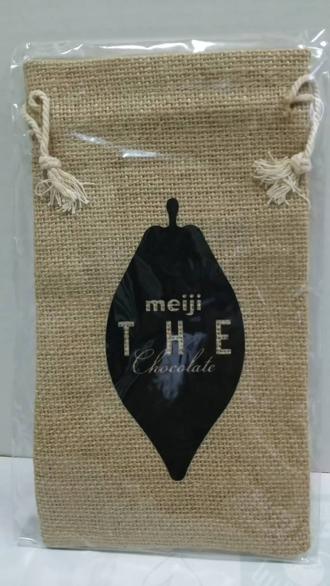 meiji THE Chocolate 麻袋巾着拍卖