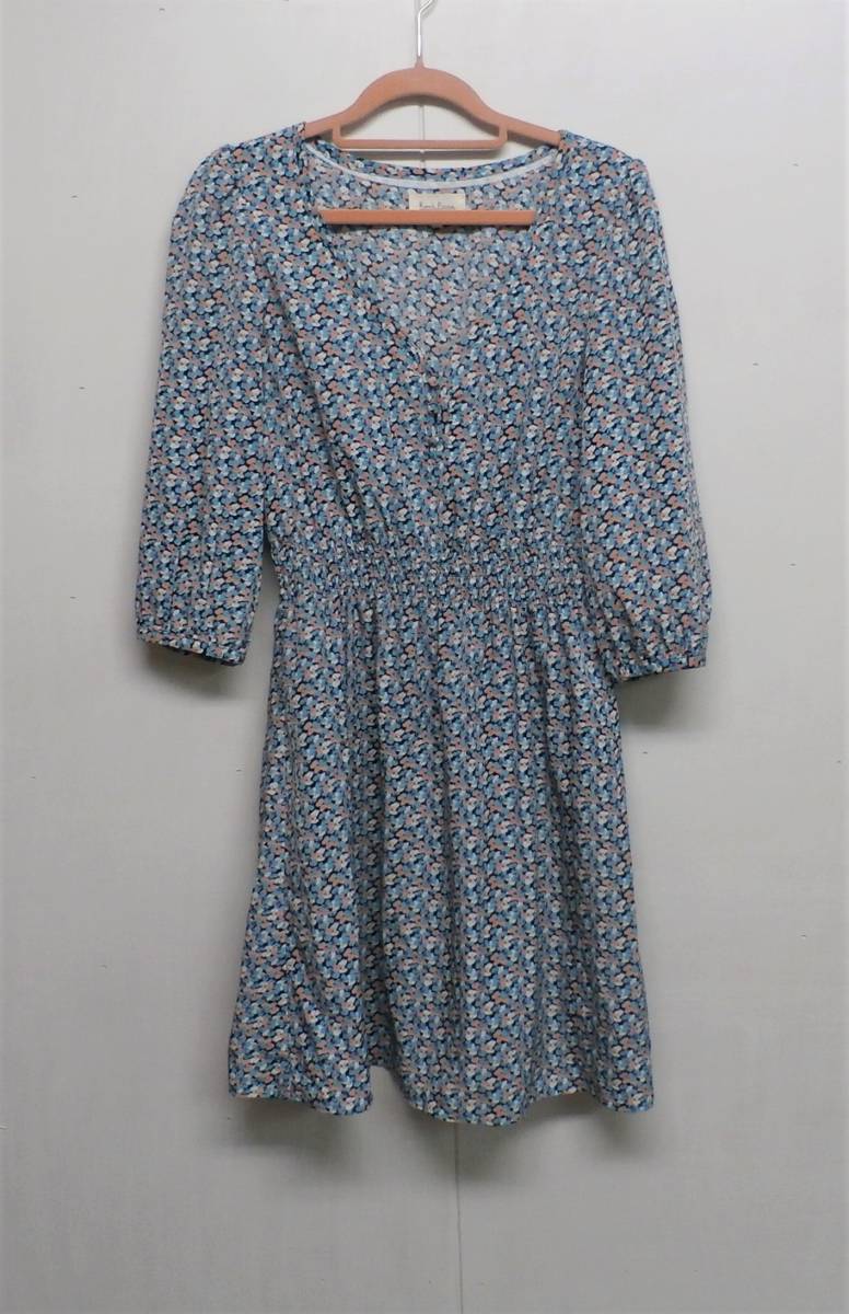 13974 ◆ ロペピクニック 総柄 ワンピース サイズ38拍卖