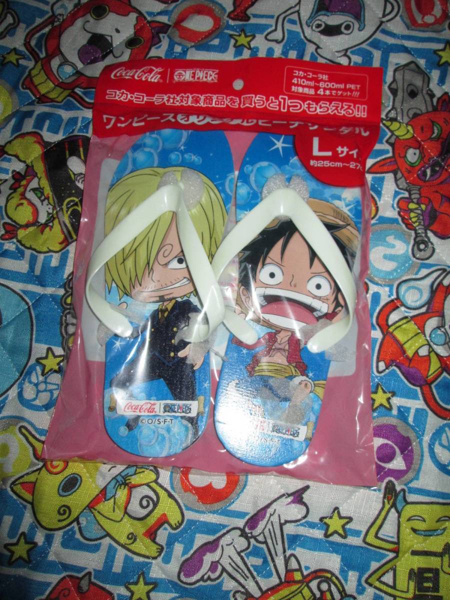 〇新品!ワンピースビーチサンダルLサイズ(約25~27cm)〇拍卖