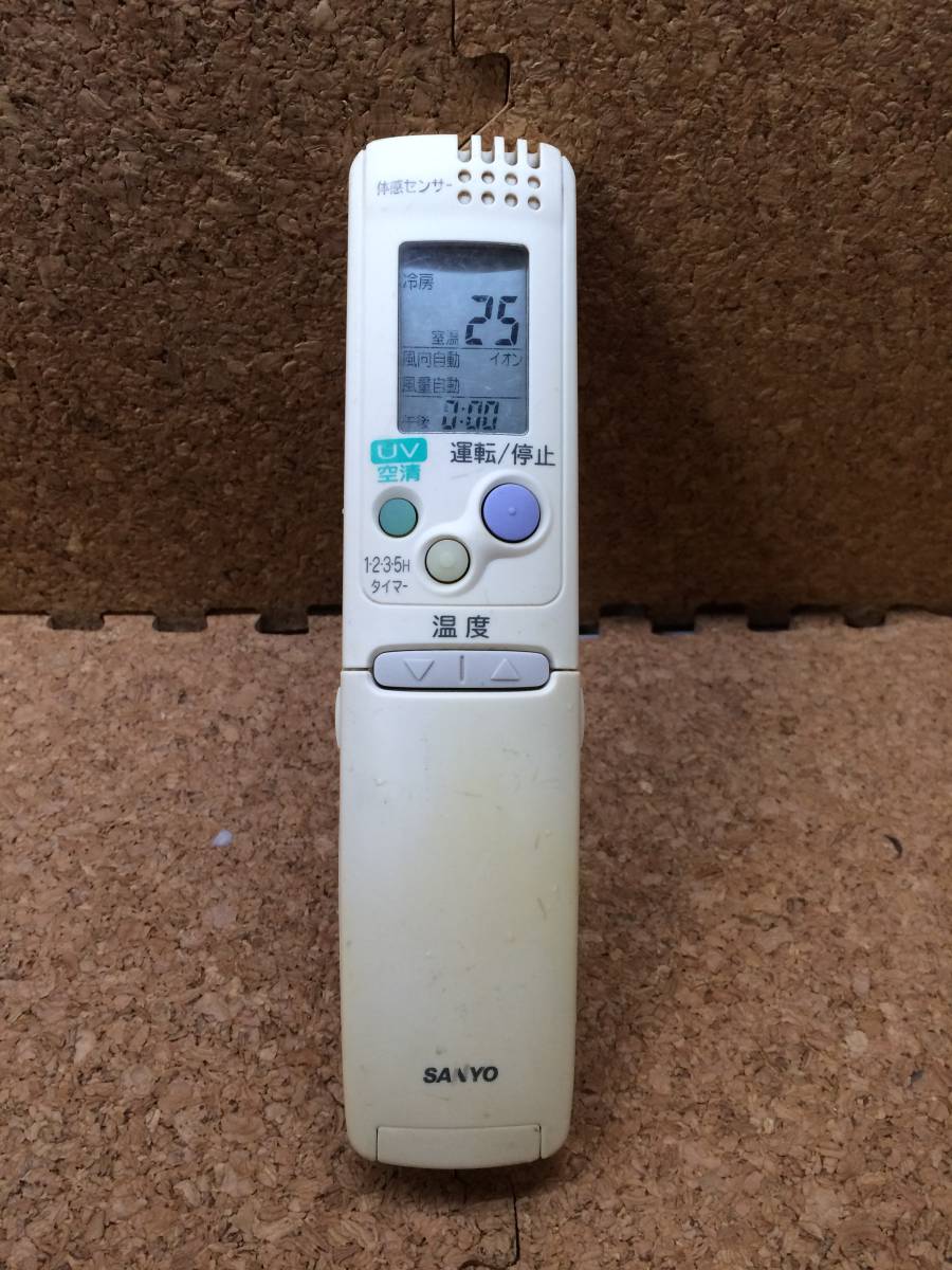 A5923) サンヨー RCS-SP5 エアコンリモコン 中古拍卖