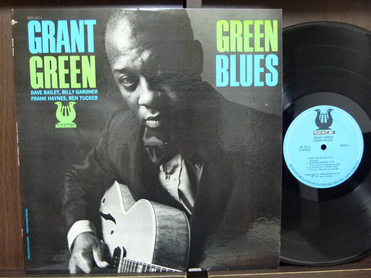 ■激レア■美盤オリジナル■GRANT GREEN■GREEN BLUES■コーティング拍卖