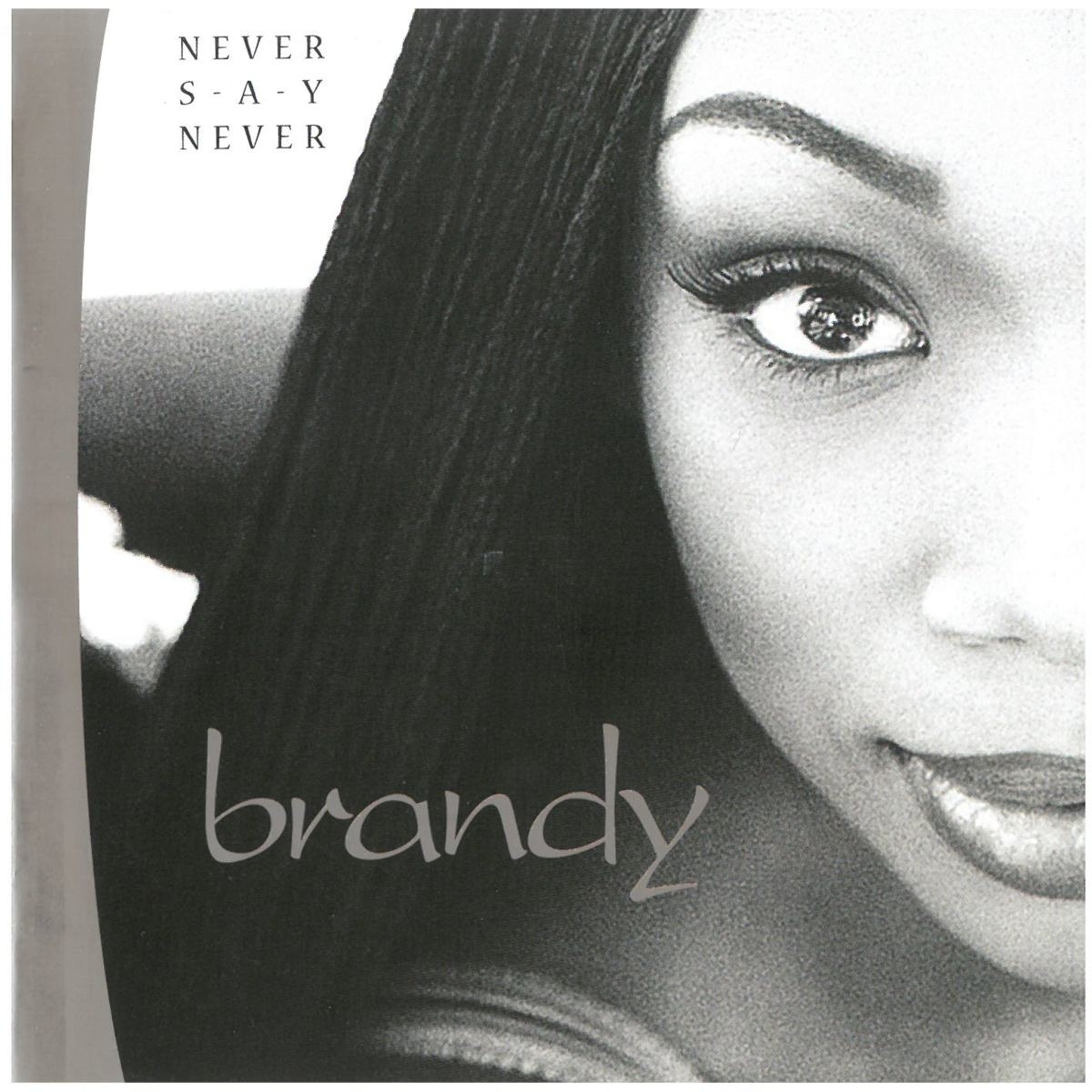 ブランディ(BRANDY) / NEVER SAY NEVER ディスクに傷有り CD拍卖