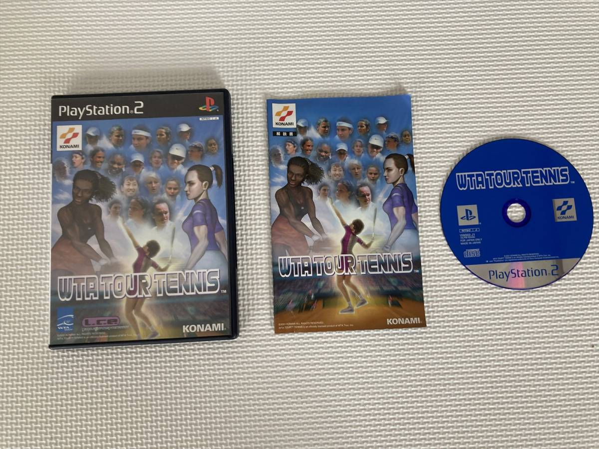レア 22-PS2-957 プレイステーション2 WTA ツアーテニス 動作品 PS2 プレステ2拍卖