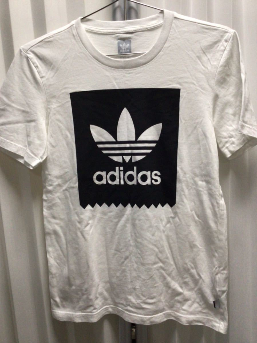アディダス オリジナルス adidas Originals スケートボーディング SKATE BOARDING ホワイト 白 半袖tシャツ M拍卖