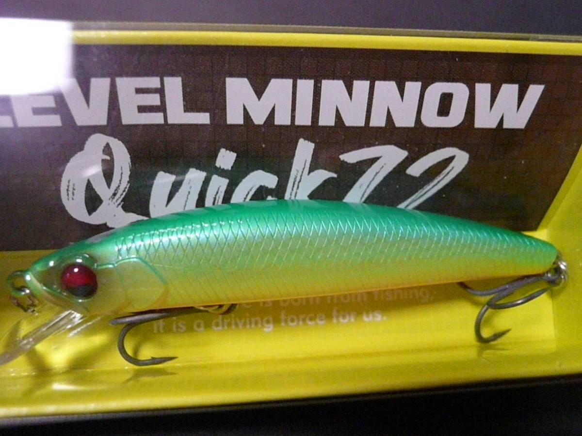 レベルミノー クイック72(ライムチャート)新品拍卖