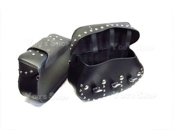 マグナ250 シャドウ400 スティード400 サドルバック スタッズ付拍卖