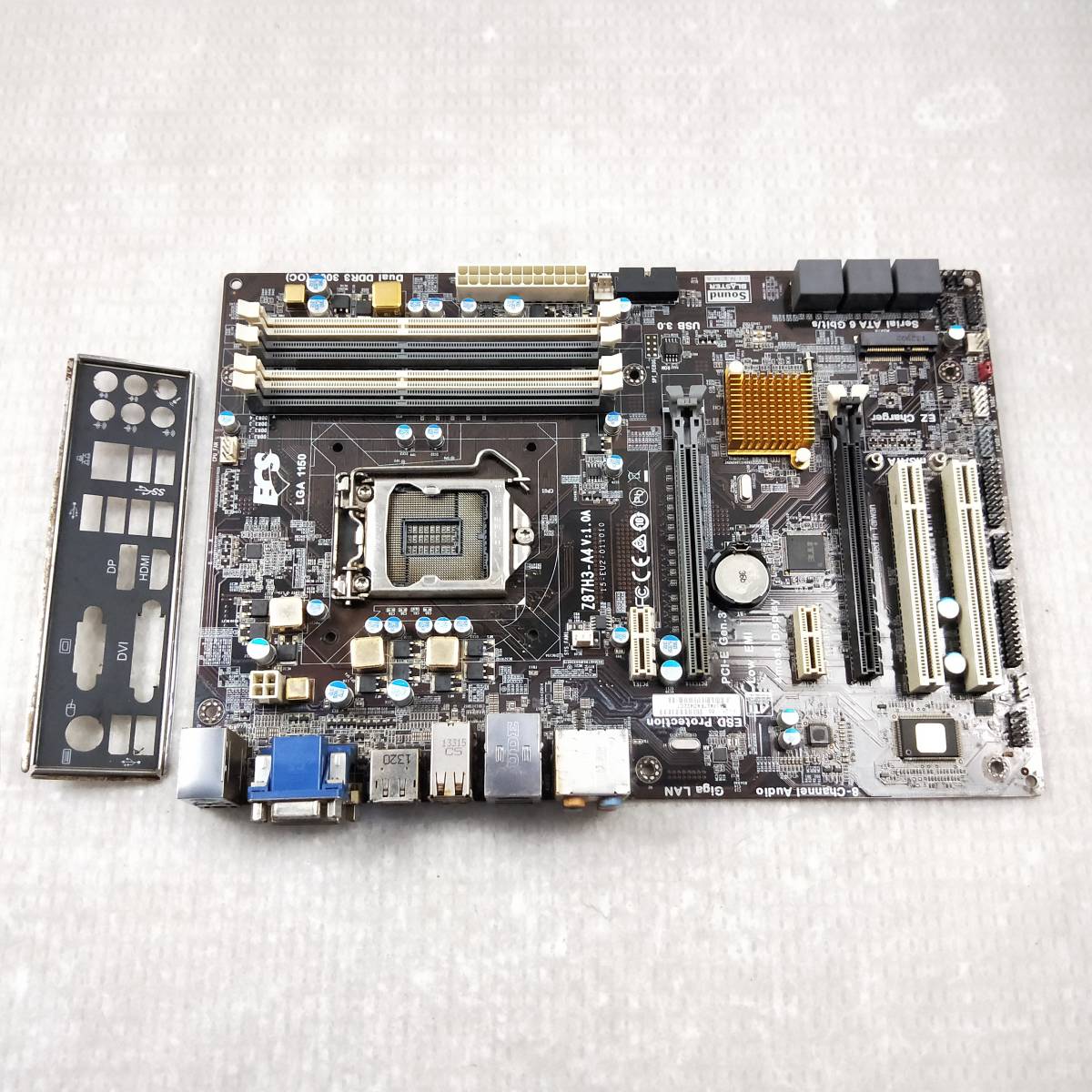 【中古パーツ】BIOS確認のみ、Z87H3-A4 V:1.0A マザーボード LGA1150 ■MB1383拍卖