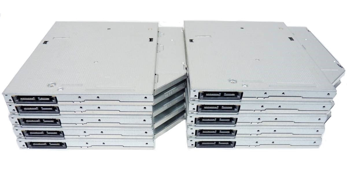 【中古パーツ】H L blu-ray ノートパソコン用 内蔵ブルーレイドライブ 厚さ12.7mm SATA■BD BT10F 10台セット売り ベゼル無し拍卖