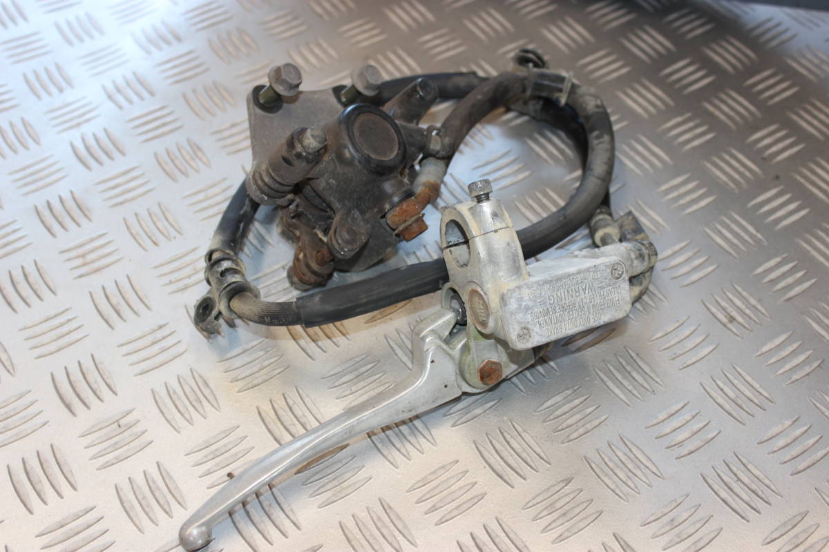 X 【JOG ジョグ SA16J】純正 フロントブレーキ周り キャリパー マスターシリンダー拍卖