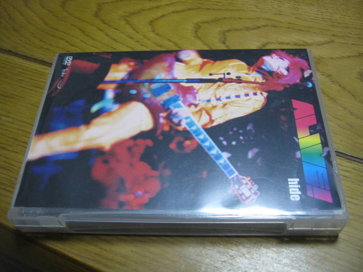 hide / ALIVE 初回限定3DVD X JAPAN エックス LEMONED SPREAD BEAVER ZILCH JOE RAN KIYOSHI PATA CHIROLYN D.I.E. I.N.A.拍卖