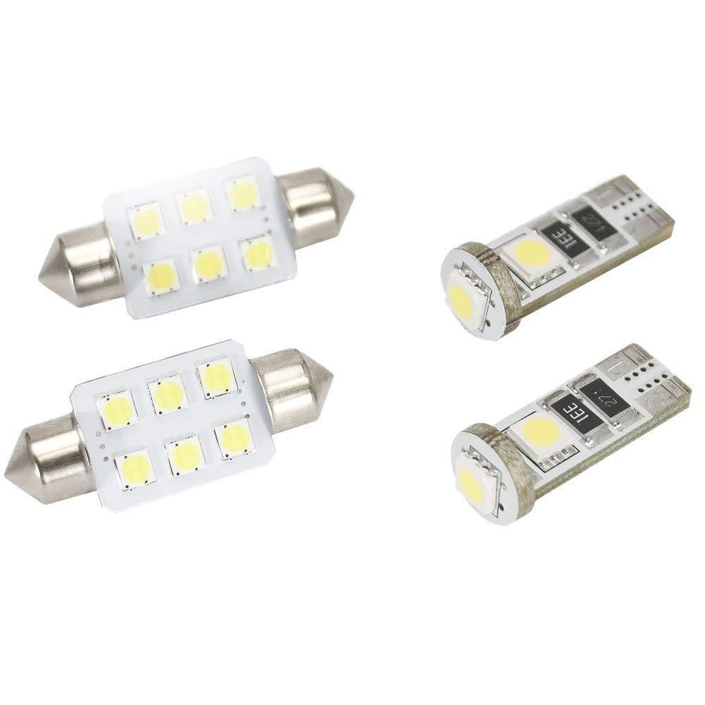 メルセデス・ベンツ CLK C209/A209 SMD LED ポジション&6連ナンバー灯 4個 キャンセラー内蔵 ホワイト拍卖