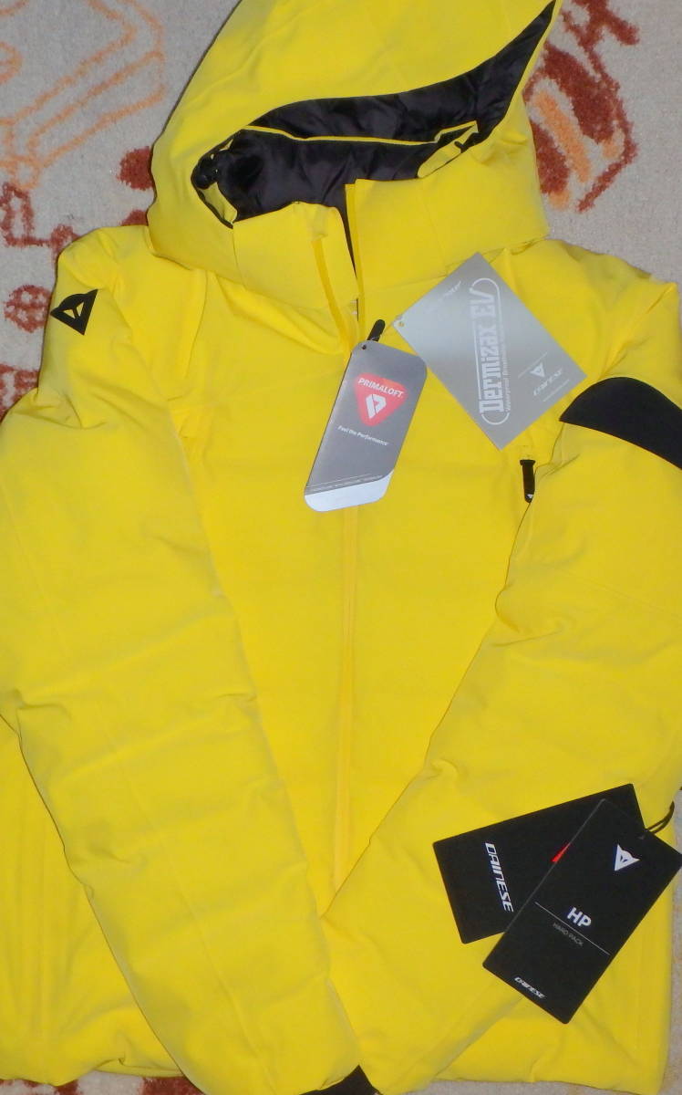 送料無料!高機能 ダイネーゼ スキー ジャケット SKI DOWNJACKET SPORT メンズ Mサイズ VIBRANT-YELLOW拍卖