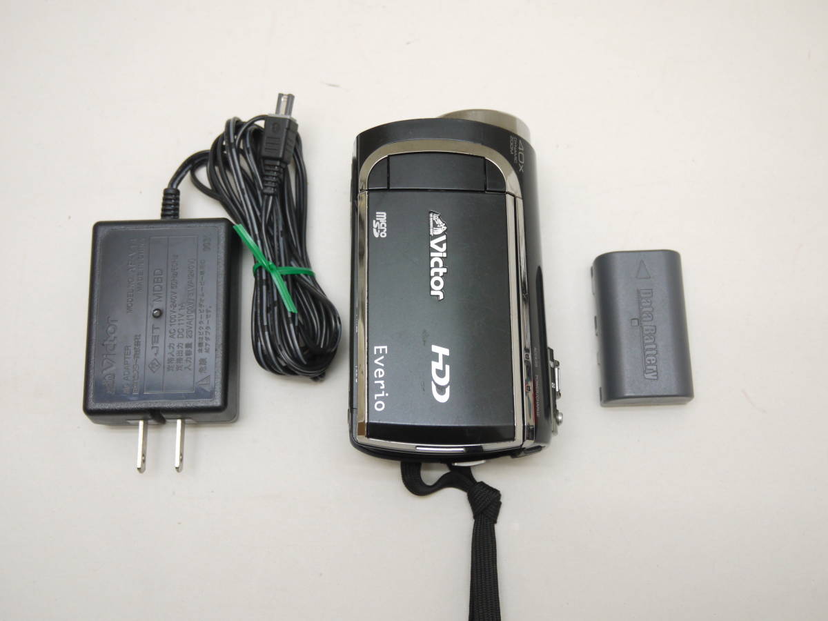 Victor Everio GZ-MG650-B ビクター ビデオカメラ 2009年製 中古拍卖