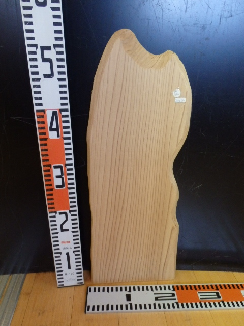 e2070630 杉●約52.8cm×1.1cm☆無垢板1枚板 木材 板 DIY 板材 天板 棚板 テーブル 看板 花台など種類豊富!拍卖