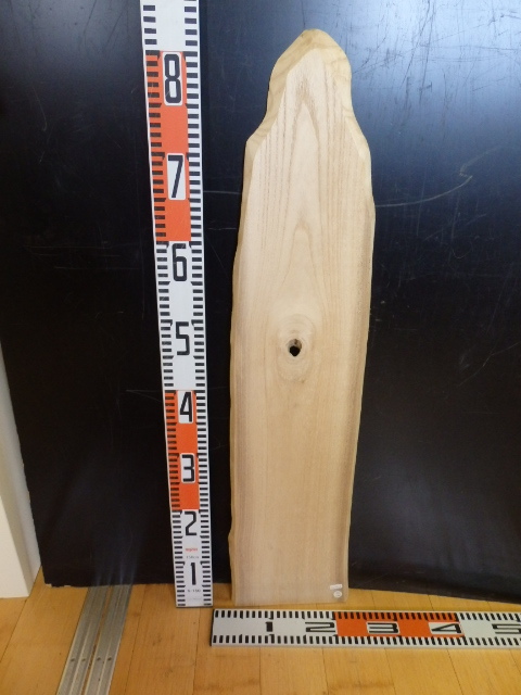 e2070663 桐●約82.7cm×1.5cm☆無垢板1枚板 木材 板 DIY 板材 天板 棚板 テーブル 看板 花台など種類豊富!拍卖