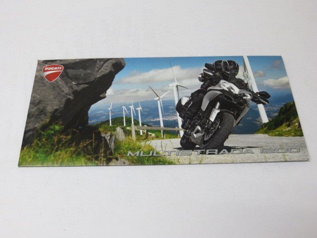 DUCATI ドゥカティ MULTISRADA 1200 ムルティストラーダ カタログ パンフレット チラシ 送料無料拍卖