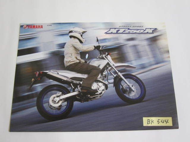 YAMAHA ヤマハ XT250X JBK-DG17J カタログ パンフレット チラシ 送料無料拍卖