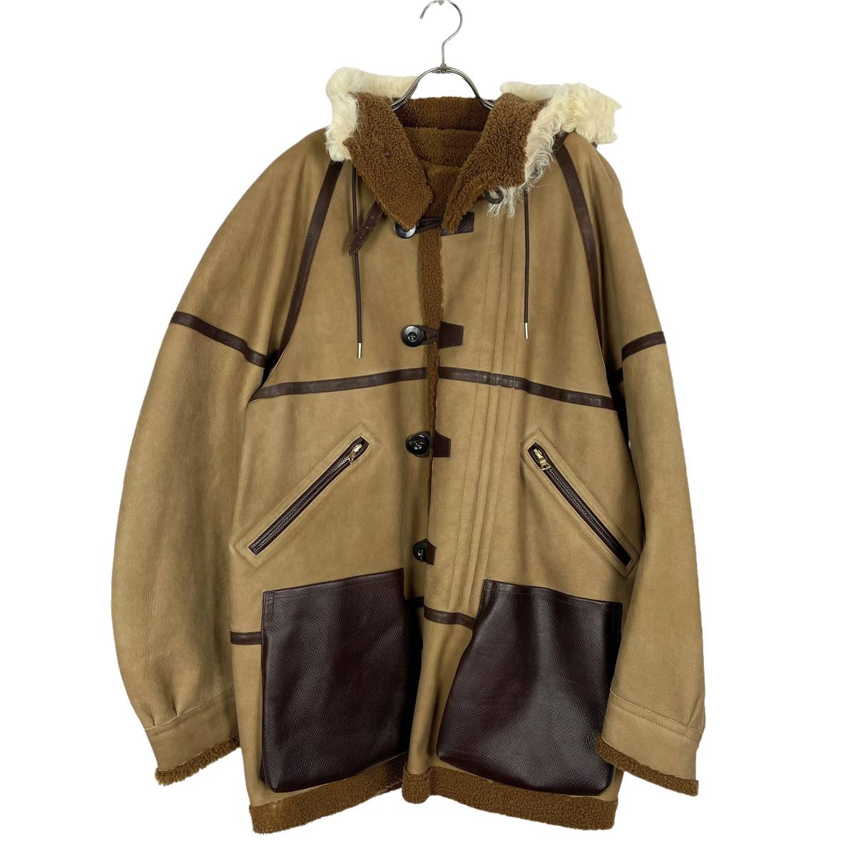 【30%OFF】ビズビム(VISVIM) HUDSON JKT IT (VEG SHRLNG) No.018 18AW (camel)拍卖