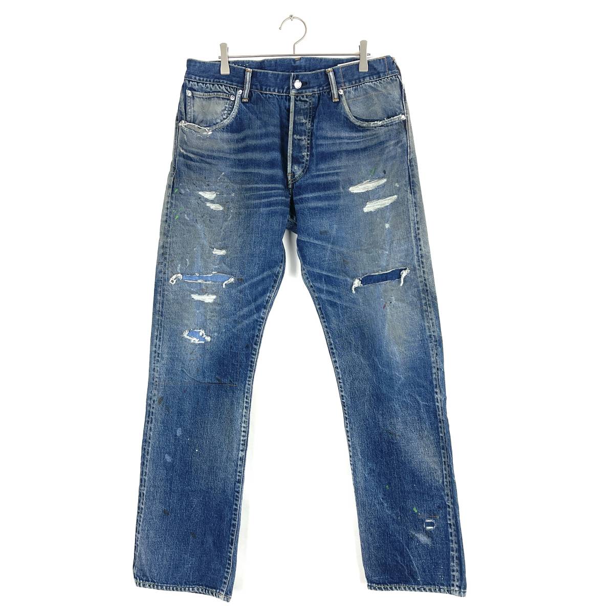 VISVIM(ビズビム) SOCIAL SCULPTURE DRY DENIM-5 19AW (0119205005036拍卖
