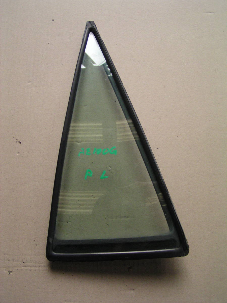 ☆ AE100G カローラワゴン 左 リア 三角ガラス拍卖