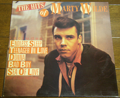 Marty Wilde - The Hits - LP/ 60s,ロカビリー,Jezebel,Endless Sleep,Sea Of Love,Tomorrows Clown,Johnny Rocco,Philips,イギリス盤,1984拍卖