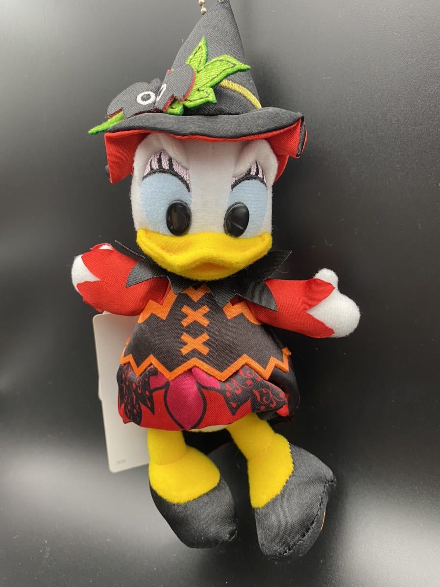 177 ディズニーハロウィン2014 デイジー ぬいぐるみバッジ TDS TDL TDR ディズニーランド バッチ 未使用 タグ付き ぬいば拍卖