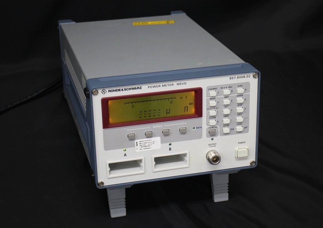 【正常動作品】Rohde & Schwarz NRVD 2ch パワーメーター拍卖