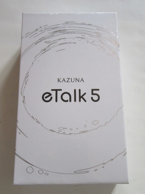 ★新品★KAZUNA eTalk5 2年SIM同梱版 ブラック★TKMT1809B1BK_2YSIM拍卖