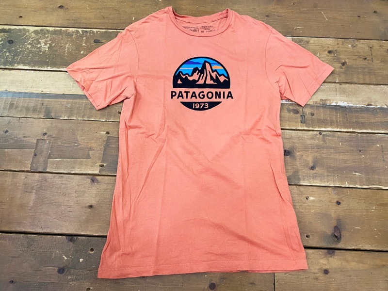 ☆patagonia/パタゴニア organic Cotton Tee sizeXS メンズ オレンジ系 アウトドア スポーツ 古着 used☆拍卖