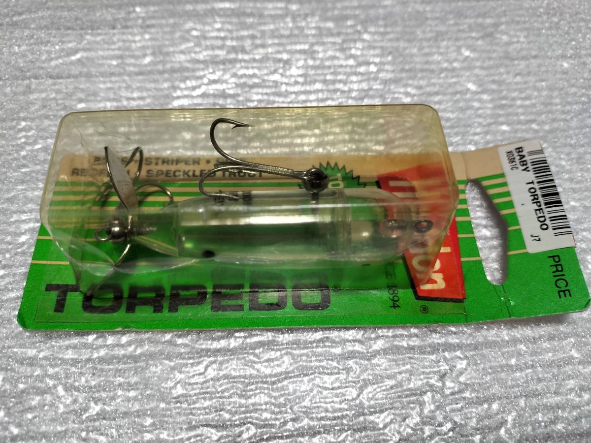 ベビートーピード C クリアー BABY TORPEDO へドン heddon エビスコ EBISCO スミス トップ TOP 新品購入未使用品拍卖