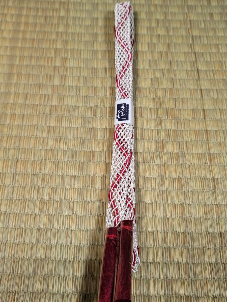 即決7800円 新品 正絹手組紐 高級 夏物 帯締め拍卖