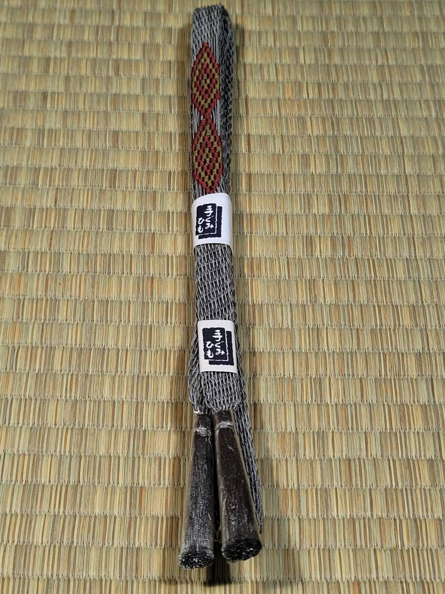 即決5980円 新品 正絹手組紐 高級 夏物 絽 帯締め拍卖