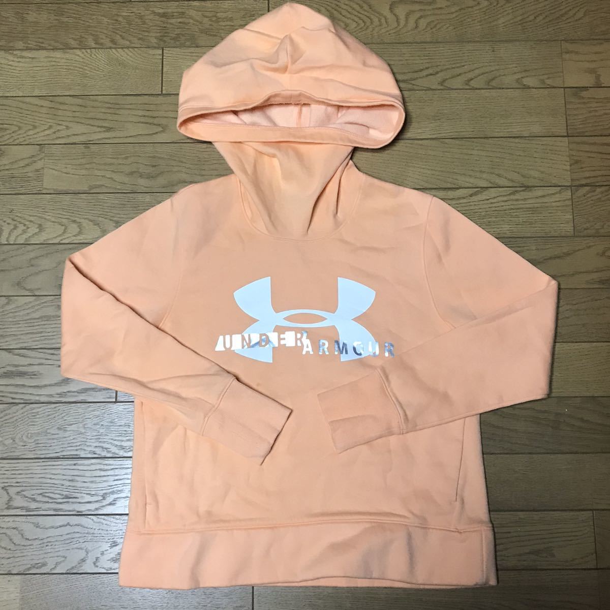 UNDER ARMOUR WOMEN’S HOODIE size-SM(着丈57身幅50) 中古(超美品) NCNR拍卖