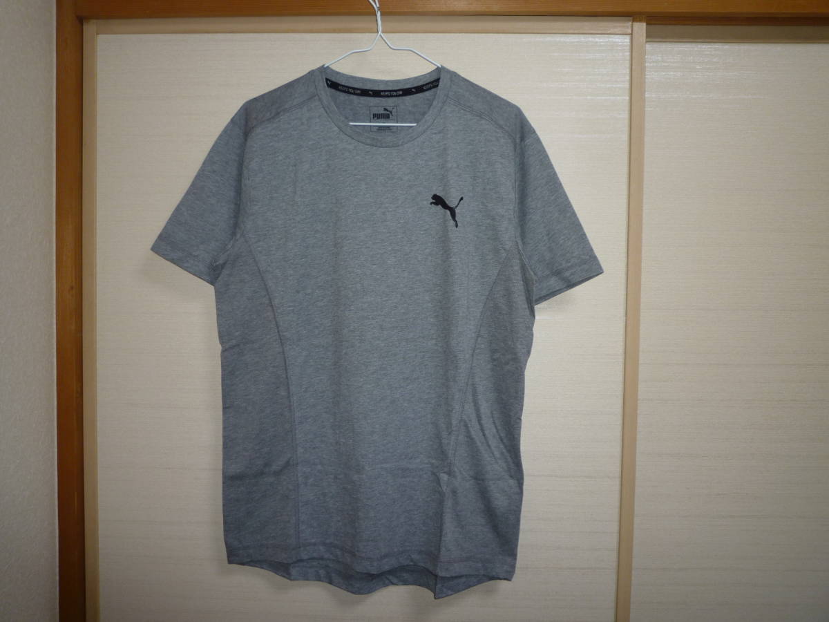 プーマ 半袖シャツ グレー Mサイズ拍卖