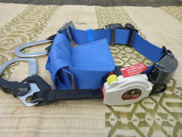 ■安全帯・タニザワ・ST565・胴ベルト型・ストッパー・ショックアブソーバー・開封品拍卖