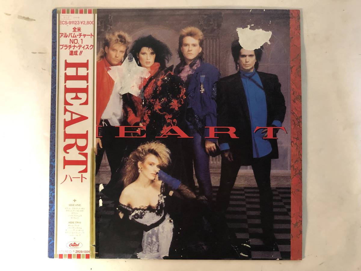 20926S 帯付12inch LP★ハート/HEART★ECS-91123拍卖