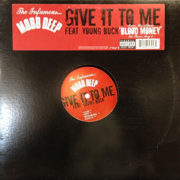 12inchレコード MOBB DEEP / GIVE IT TO ME拍卖