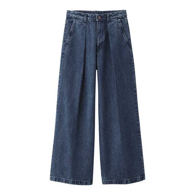 新品! GU☆ バギージーンズ XL 65ブルー拍卖