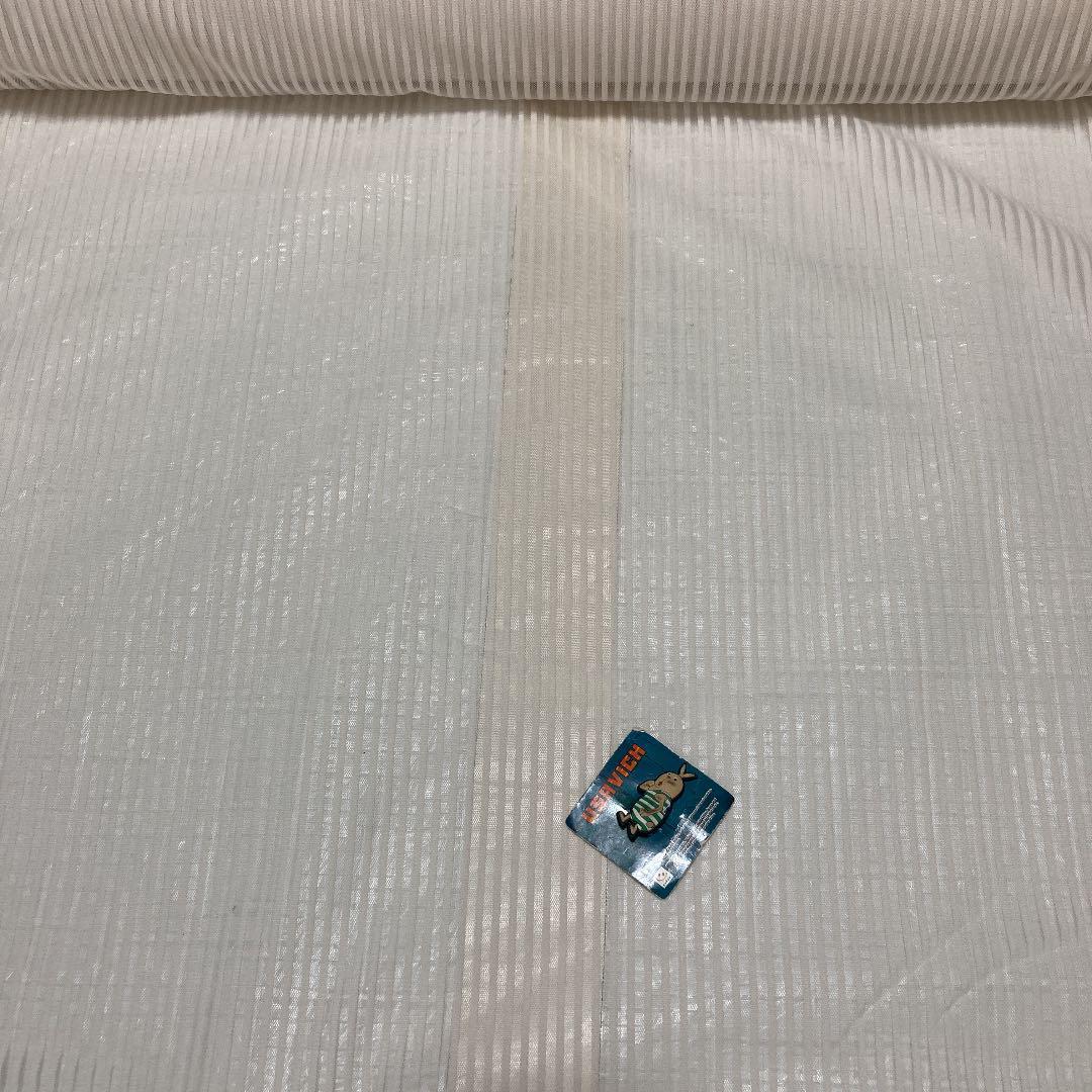 布地生地2m no1784細ストライプレースクリームアイボリー拍卖