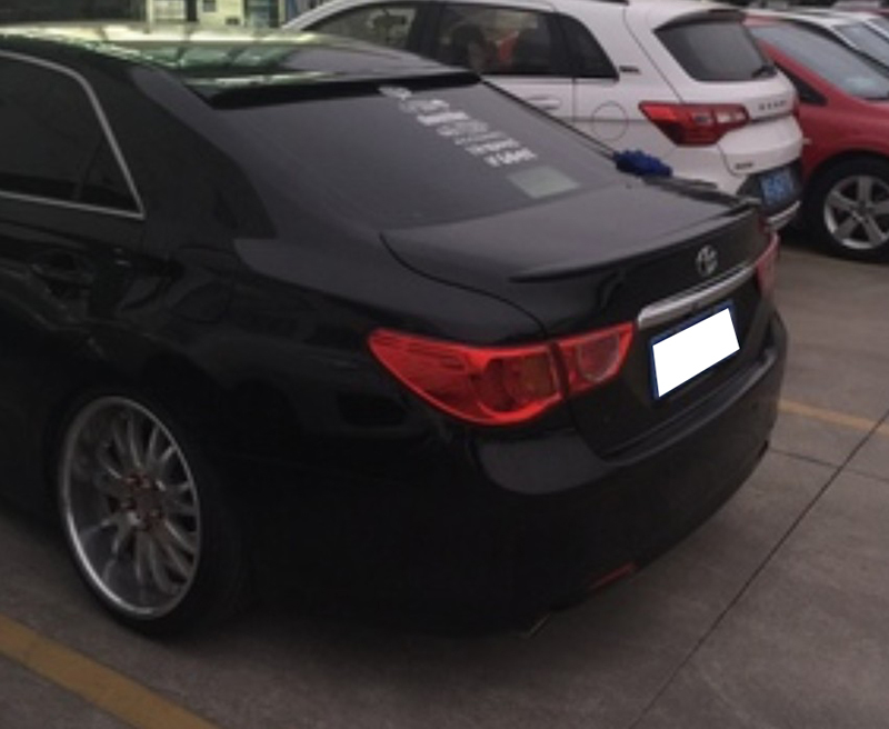 トヨタ マークX MARKX GRX130/GRX133/GRX135 X13#型 リアルーフスポイラートランクスポイラーABS 2010-2019 塗装品拍卖