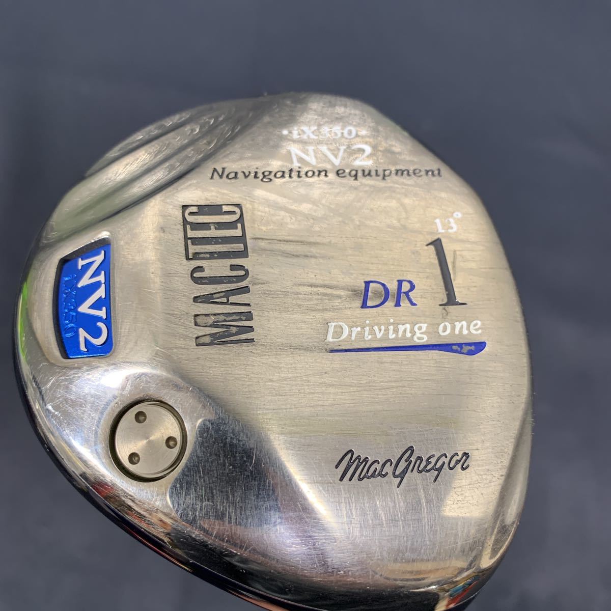 ★大阪堺市/引き取り可★ゴルフクラブ マグレガー ドライバー マックテック NV2 ix350 DR1 13° レディース FLEX L ヘッドカバー付き★ 拍卖