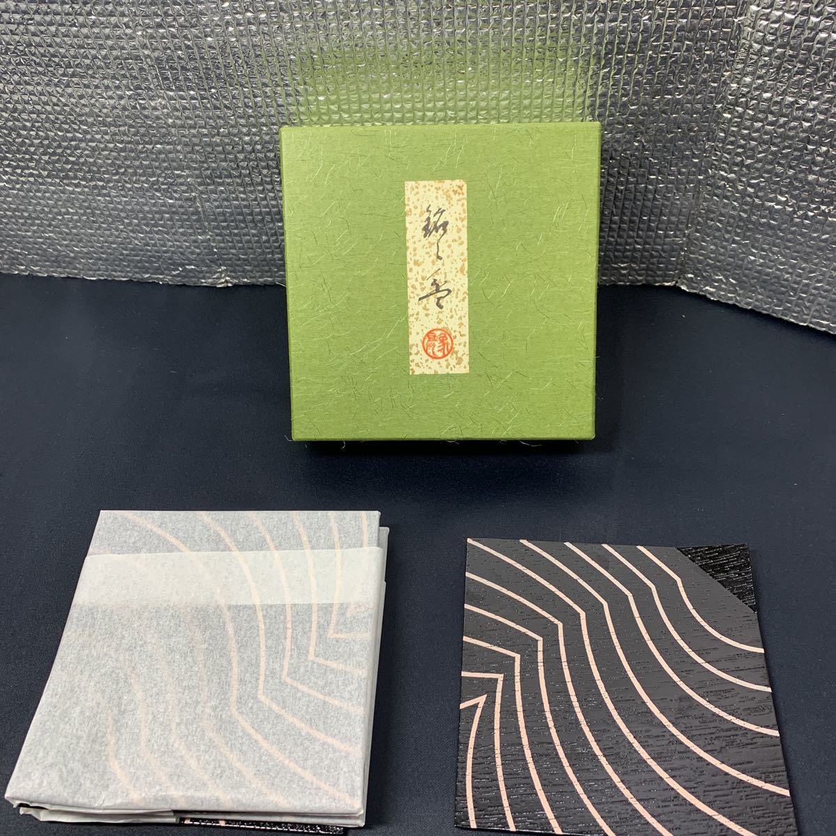 ★大阪堺市/引き取り可★未使用 象彦 5枚セット 和食器 菓子器 菓子盆 茶器 お茶請け 和菓子 箱付き 漆塗り 伝統工芸 木製 高級感★拍卖